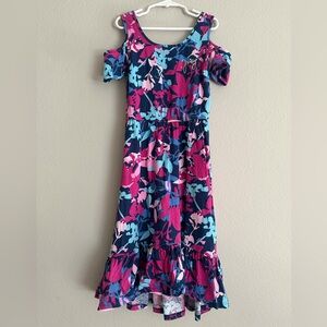 Juicy Couture Pink and Blue Floral Kids Dress